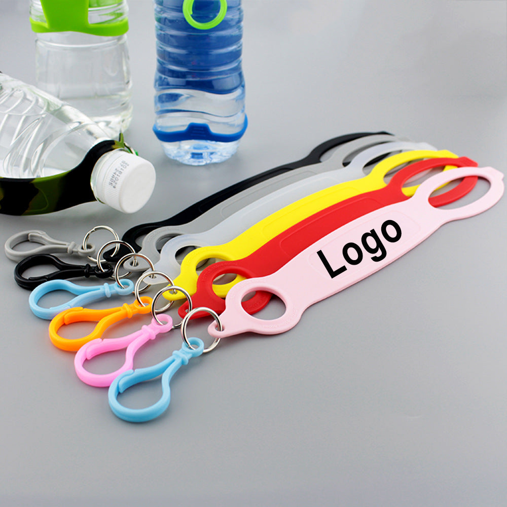 Custom Logo Outdoor Multi-Color Silicone Water Bottle Lanyard | Premium Corporate Gifts and Promotional Gifts
