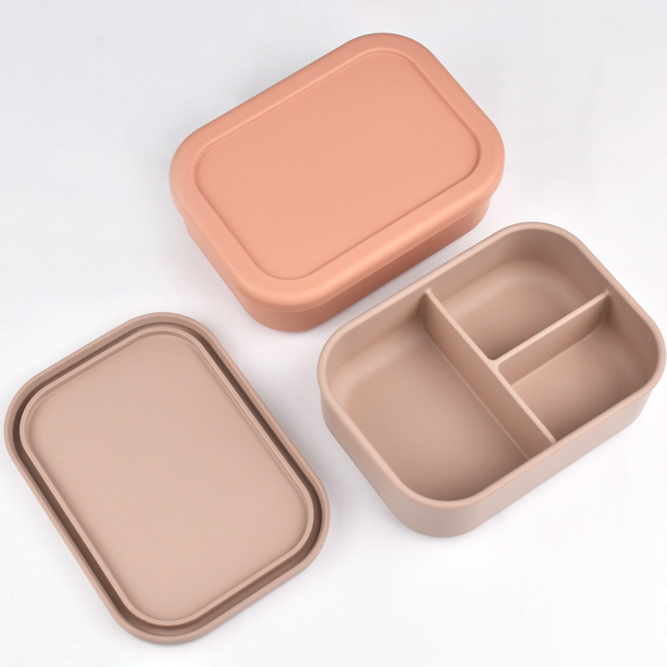 Custom Logo Multi-color silicone bento box | Premium Corporate Gifts and Promotional Gifts