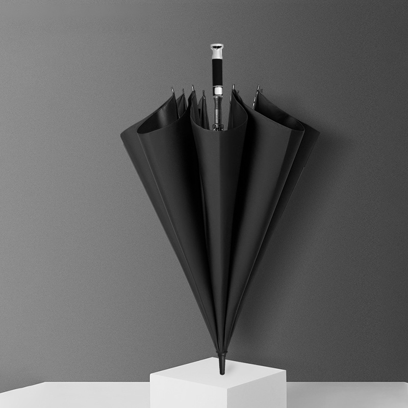 Custom Logo Fiber Long-handled Golf Umbrella | Premium Corporate Gifts and Promotional Gifts