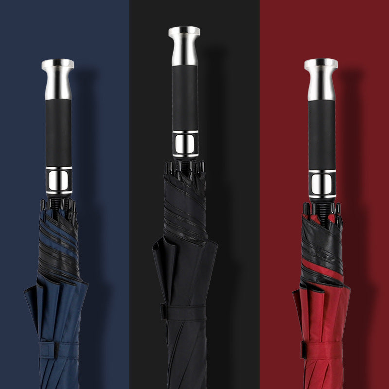 Custom Logo Fiber Long-handled Golf Umbrella | Premium Corporate Gifts and Promotional Gifts