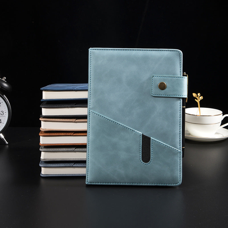 Custom Logo Copper Buckle Storage Clip Notebook | Premium Corporate Gifts and Promotional Gifts