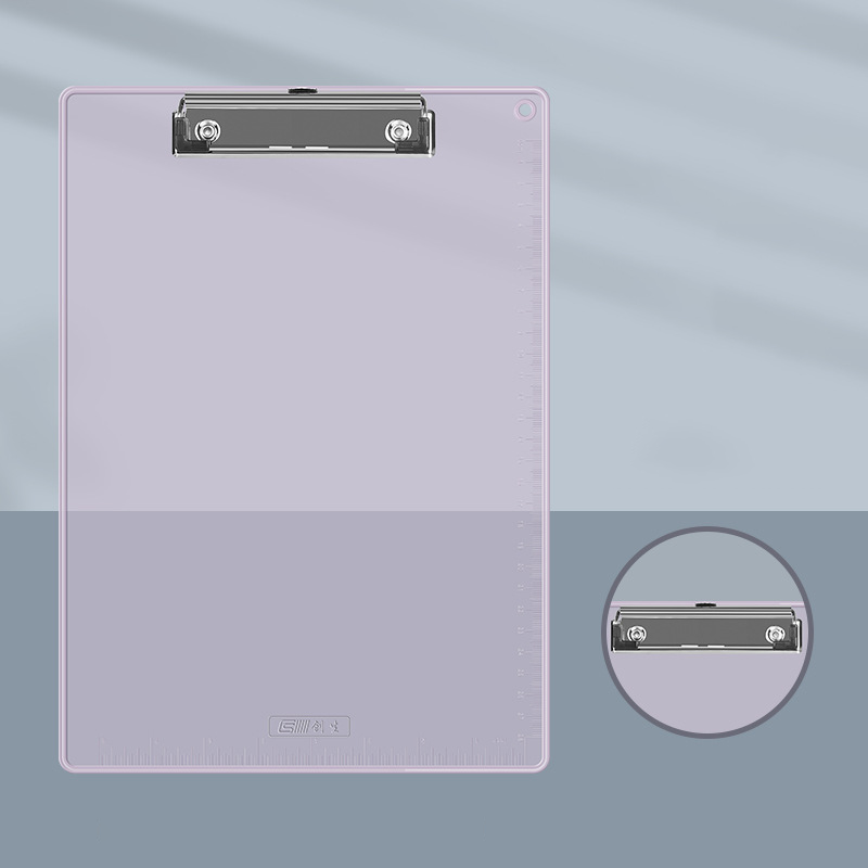 Custom Logo Transparent Board Clip Writing Board | Premium Corporate Gifts and Custom Gifts