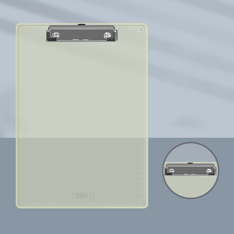 Custom Logo Transparent Board Clip Writing Board | Premium Corporate Gifts and Custom Gifts