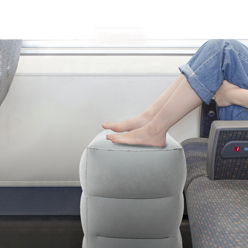Custom Logo Long-distance travel inflatable footrest | Premium Corporate Gifts and Custom Gifts