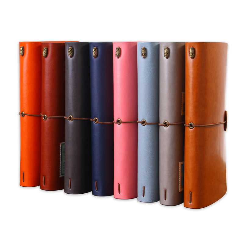 Custom Logo Retro strap travel notebook | Premium Corporate Gifts and Promotional Gifts