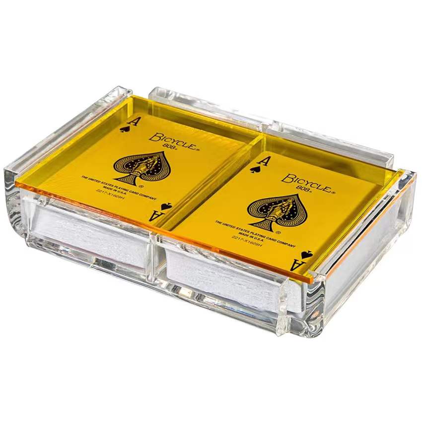 Custom Logo Acrylic Playing Card Set | Premium Corporate Gifts and Promotional Gifts