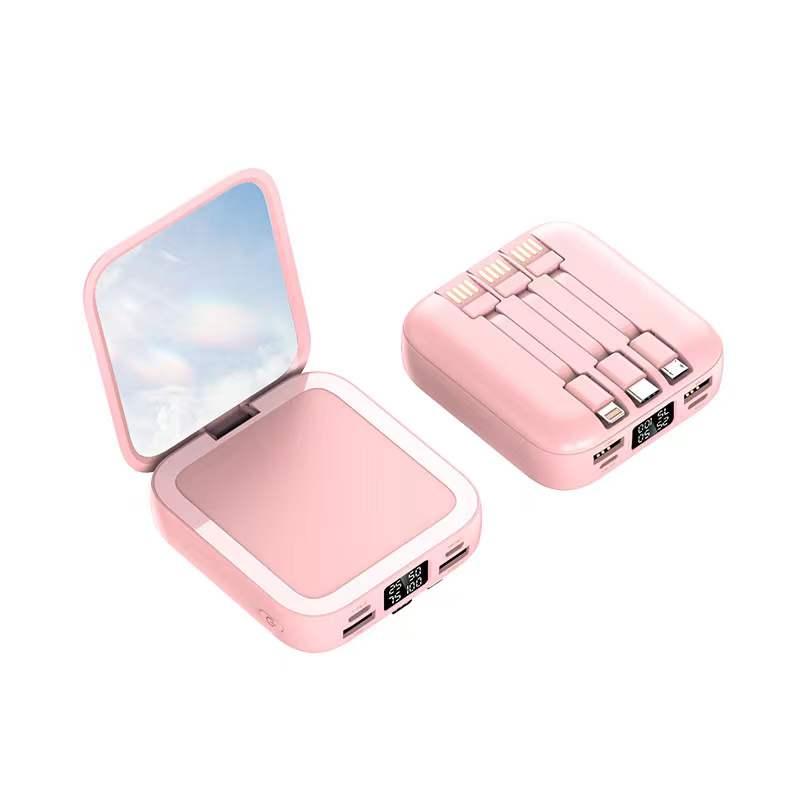 Custom Logo Multifunctional Makeup Mirror Power Bank | Premium Corporate Gifts and Promotional Gifts