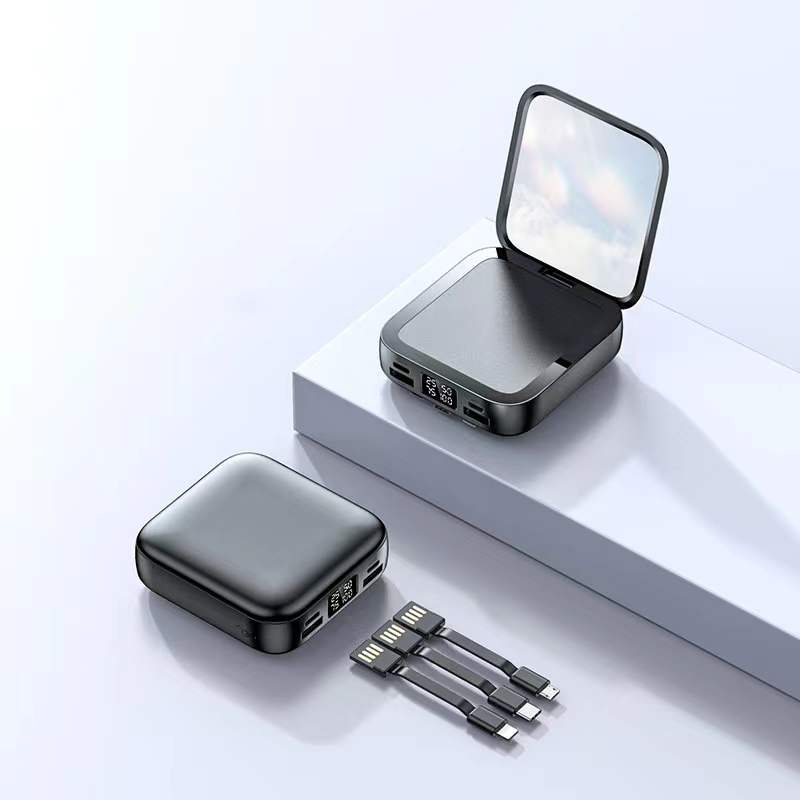 Custom Logo Multifunctional Makeup Mirror Power Bank | Premium Corporate Gifts and Promotional Gifts