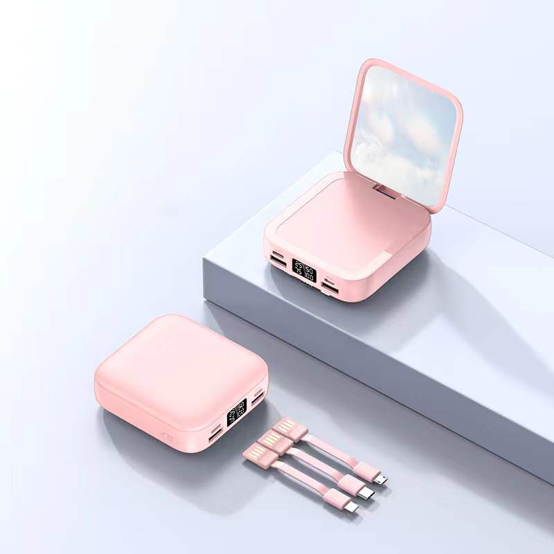 Custom Logo Multifunctional Makeup Mirror Power Bank | Premium Corporate Gifts and Promotional Gifts