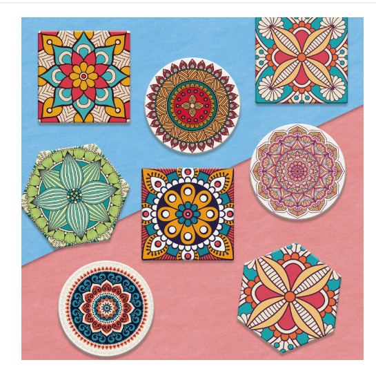 Custom Logo Diatomaceous Earth Absorbent Coaster | Premium Corporate Gifts and Promotional Gifts