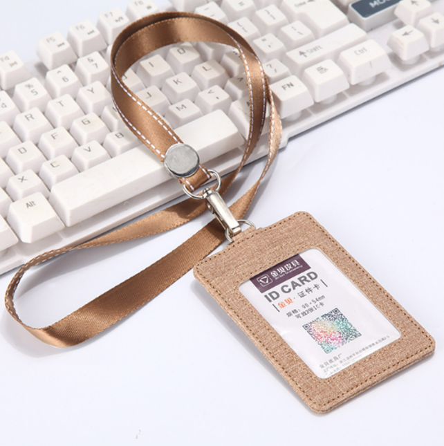 Custom Logo PU leather anti-theft buckle ID case | Premium Corporate Gifts and Promotional Gifts