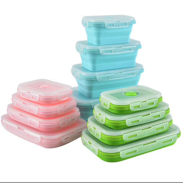 Custom Logo Folding and storing eco-friendly bento boxes | Premium Corporate Gifts and Promotional Gifts