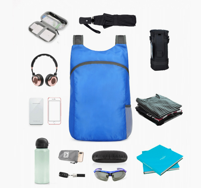 Custom Logo Portable Outdoor Travel Folding Storage Backpack | Premium Corporate Gifts and Promotional Gifts