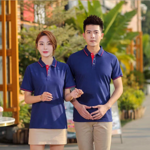 Custom Logo Short-sleeved POLO shirt group uniform | Premium Corporate Gifts and Promotional Gifts