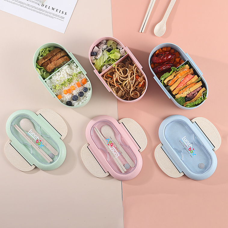 Custom Logo Eco-friendly Microwaveable Bento Box | Premium Corporate Gifts and Promotional Gifts