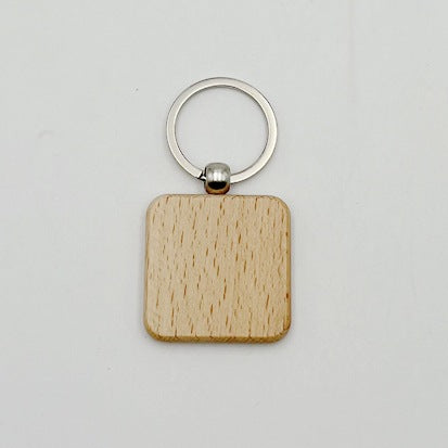 Custom Logo Wood Grain Keychain | Premium Corporate Gifts and Custom Gifts