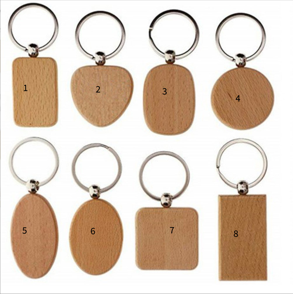 Custom Logo Wood Grain Keychain | Premium Corporate Gifts and Promotional Gifts