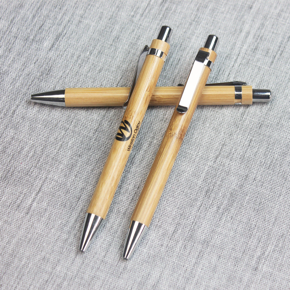 Custom Logo Bamboo and Wood Advertising Pen | Premium Corporate Gifts and Promotional Gifts
