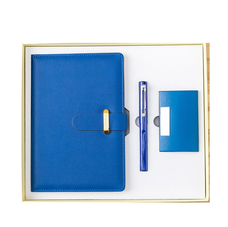 Custom Logo Business Notebook & Business Card Holder 3-Piece Set Gift Box | Premium Corporate Gifts and Promotional Gifts