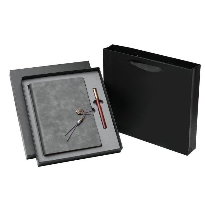 Custom Logo High-end Business Notebook Wooden Pen Gift Box | Premium Corporate Gifts and Promotional Gifts