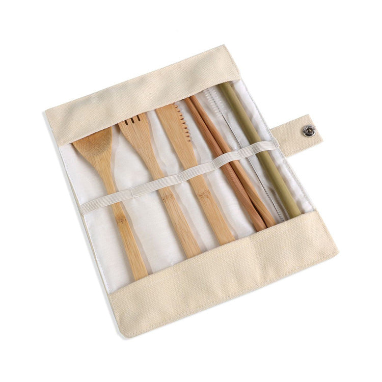 Custom Logo Japanese wooden tableware six-piece set | Premium Corporate Gifts and Promotional Gifts
