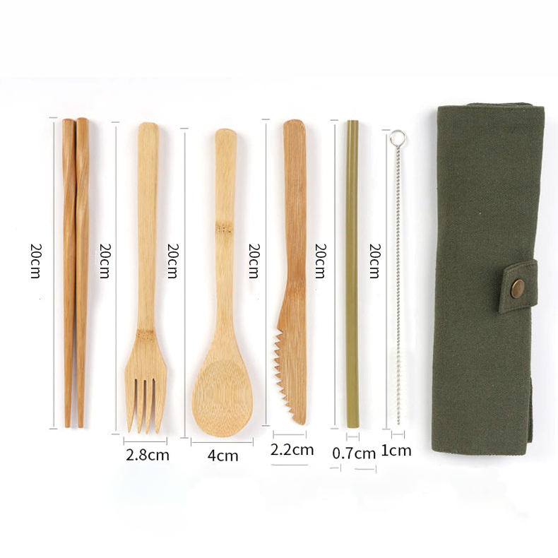 Custom Logo Japanese wooden tableware six-piece set | Premium Corporate Gifts and Promotional Gifts