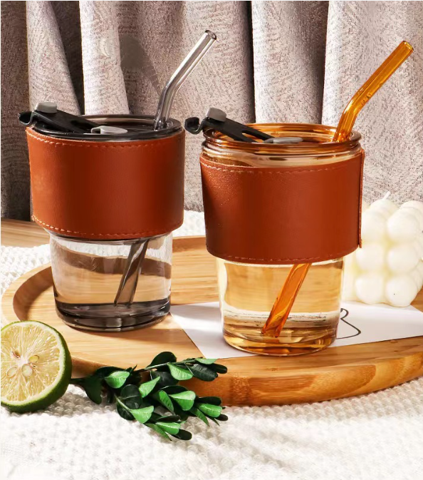 Custom Logo INS style fashion glass coffee cup | Premium Corporate Gifts and Promotional Gifts