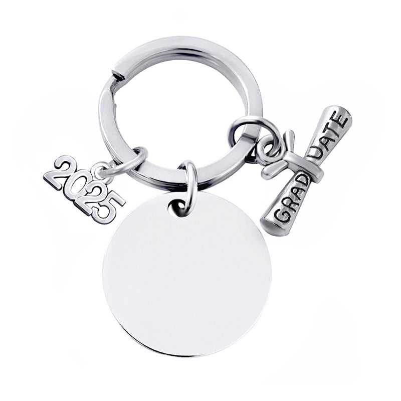Custom Logo Graduation Shaped Metal Keychain | Premium Corporate Gifts and Promotional Gifts