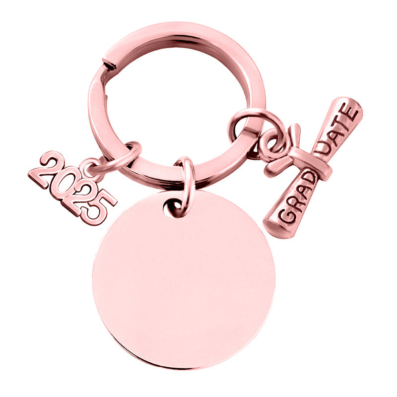 Custom Logo Graduation Shaped Metal Keychain | Premium Corporate Gifts and Promotional Gifts