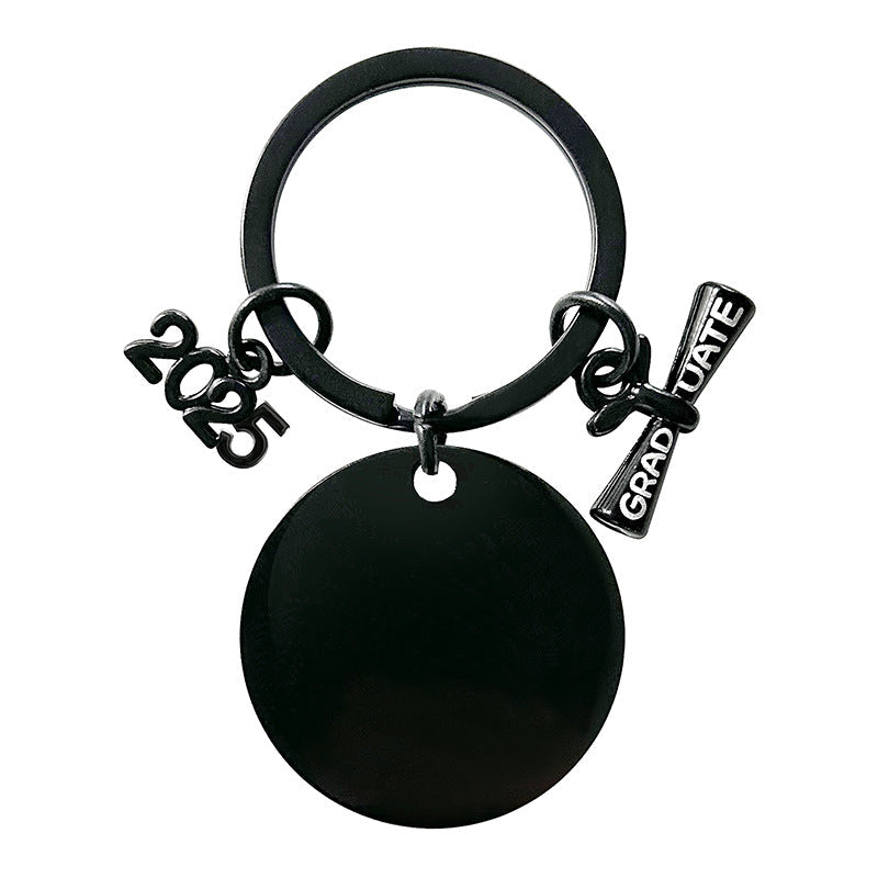 Custom Logo Graduation Shaped Metal Keychain | Premium Corporate Gifts and Promotional Gifts