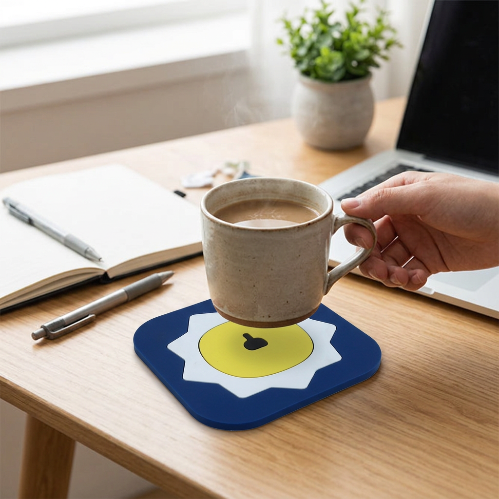 Custom Logo PVC Coaster