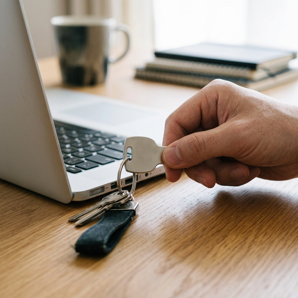 Custom Logo Key-shaped Flash Drive