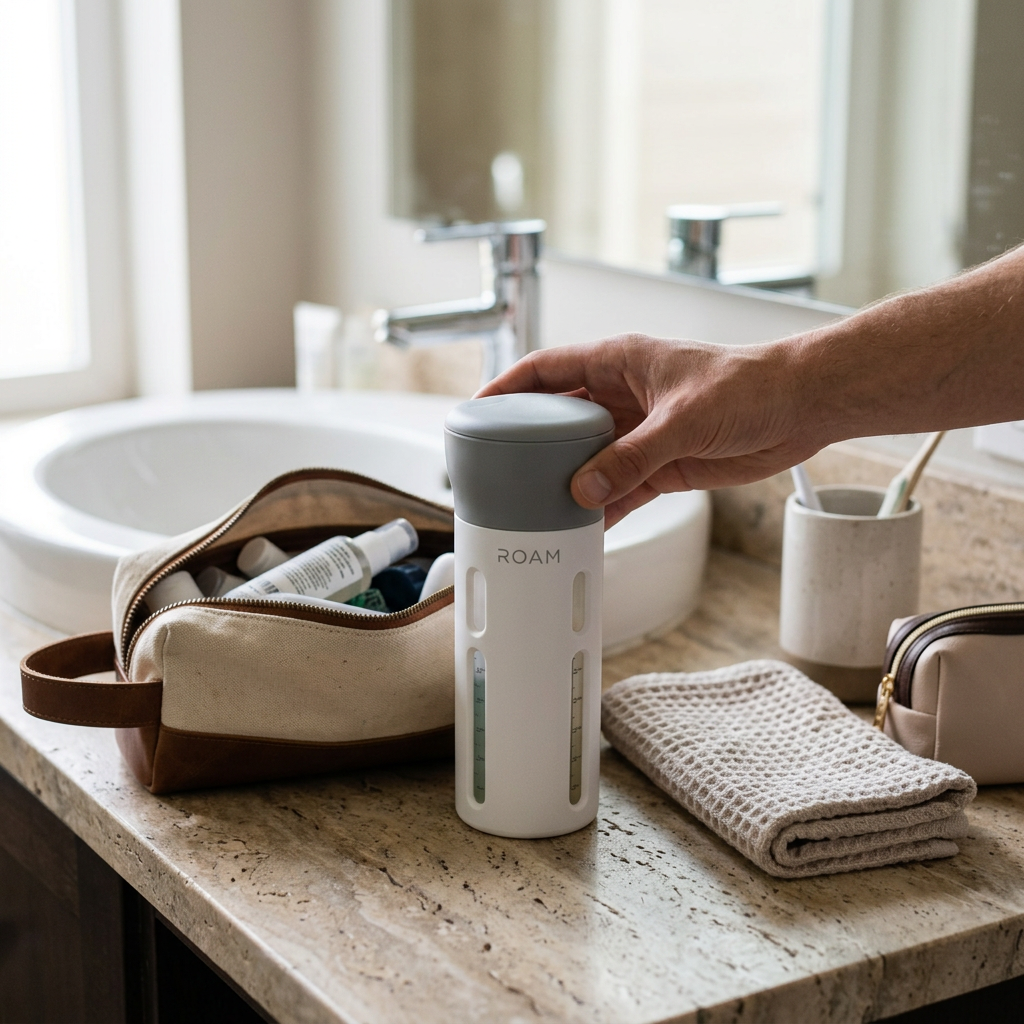 Custom Logo Four-compartment Toilet Bottles