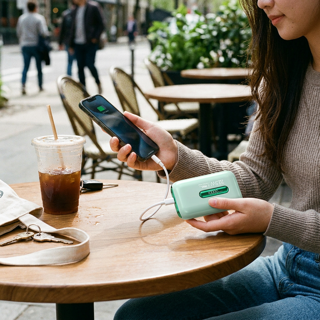 Custom Logo Mini Fast Charging Power Bank