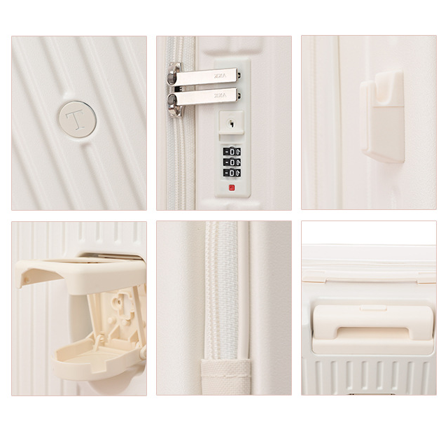 Custom Logo Multi-functional Front-Opening Luggage | Premium Corporate Gifts and Promotional Gifts