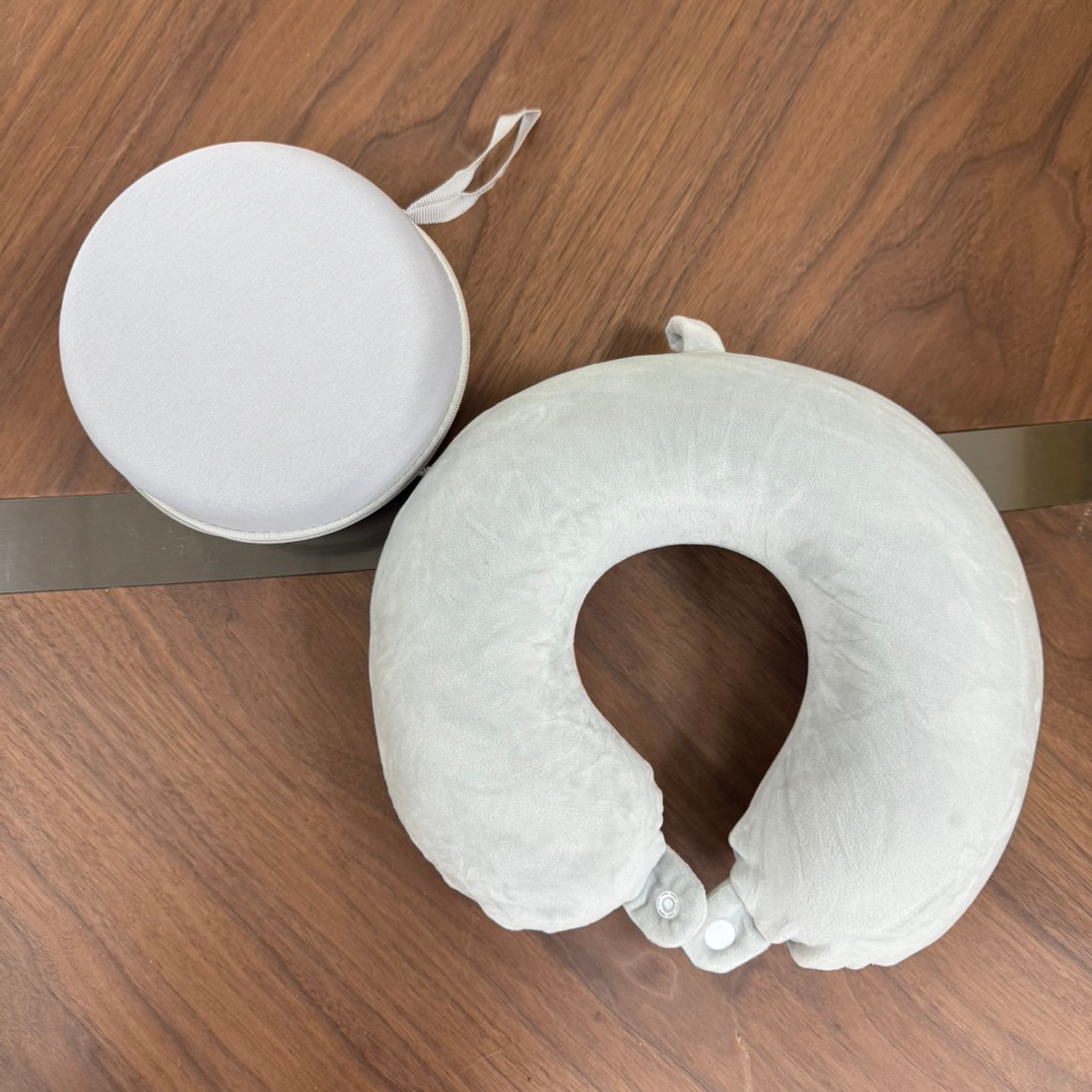 Custom Logo Memory Foam U-shaped neck pillow | Premium Corporate Gifts and Promotional Gifts