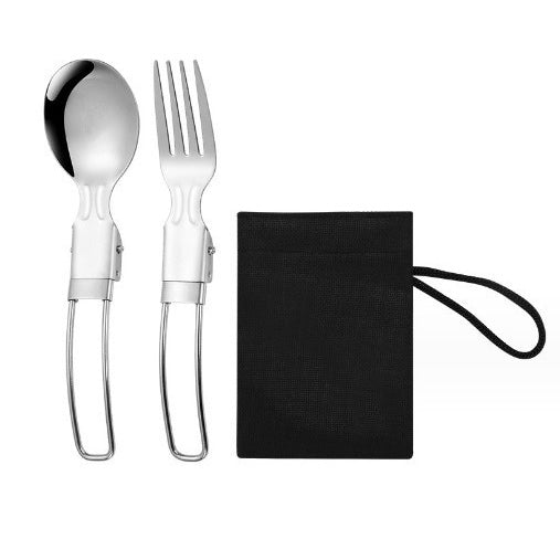 Custom Logo Portable folding drawstring pocket tableware | Premium Corporate Gifts and Promotional Gifts