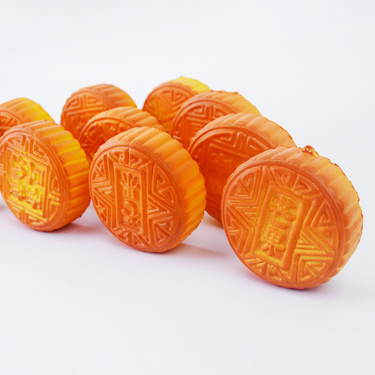 Custom Logo Decompression mooncake-shaped stress relief ball | Premium Corporate Gifts and Promotional Gifts