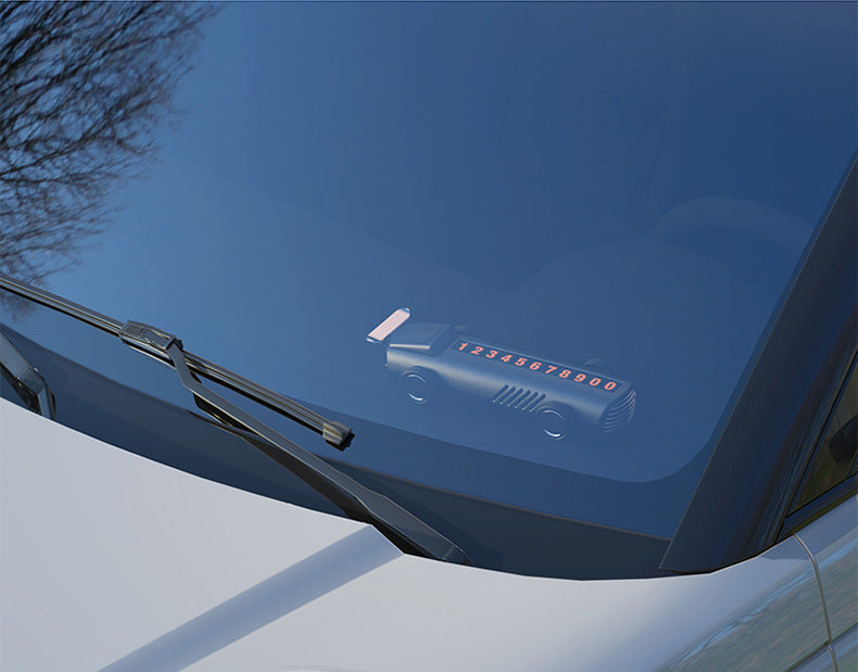 Custom Logo Multi-functional car-shaped parking number plate | Premium Corporate Gifts and Promotional Gifts
