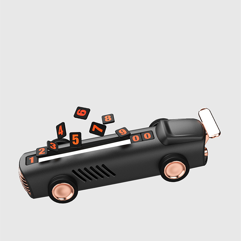 Custom Logo Multi-functional car-shaped parking number plate | Premium Corporate Gifts and Promotional Gifts