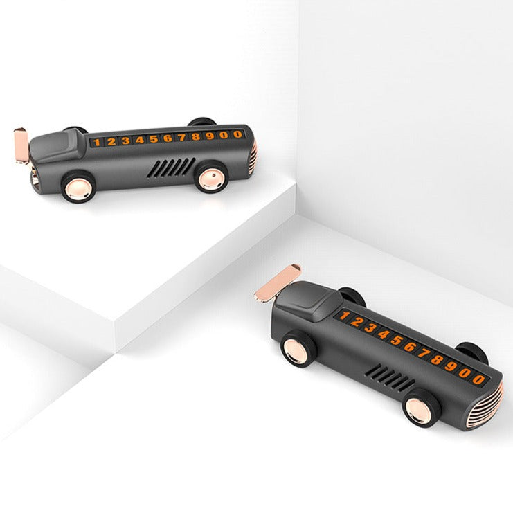 Custom Logo Multi-functional car-shaped parking number plate | Premium Corporate Gifts and Promotional Gifts