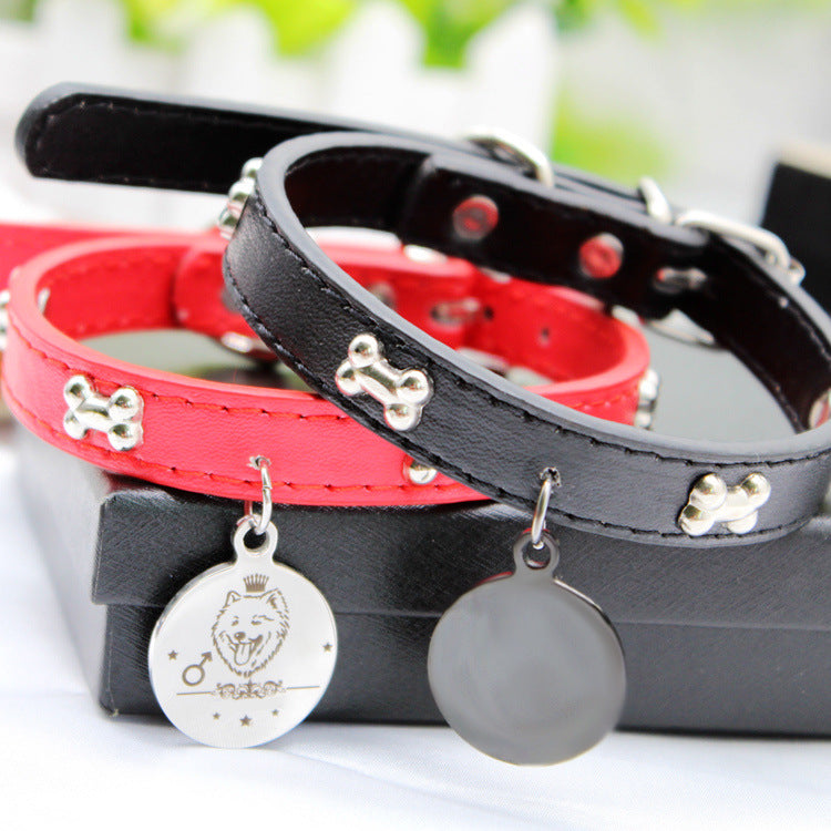 Custom Logo Leather Pet Collar | Premium Corporate Gifts and Promotional Gifts