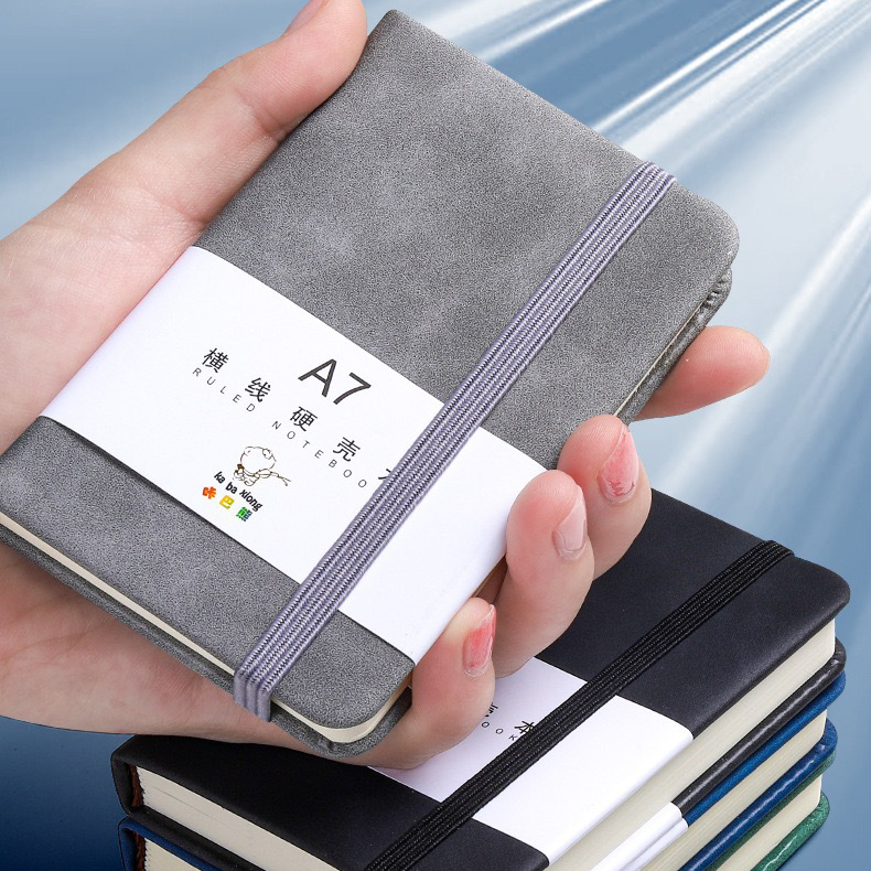 Custom Logo Pocket Side Strap Notebook | Premium Corporate Gifts and Promotional Gifts