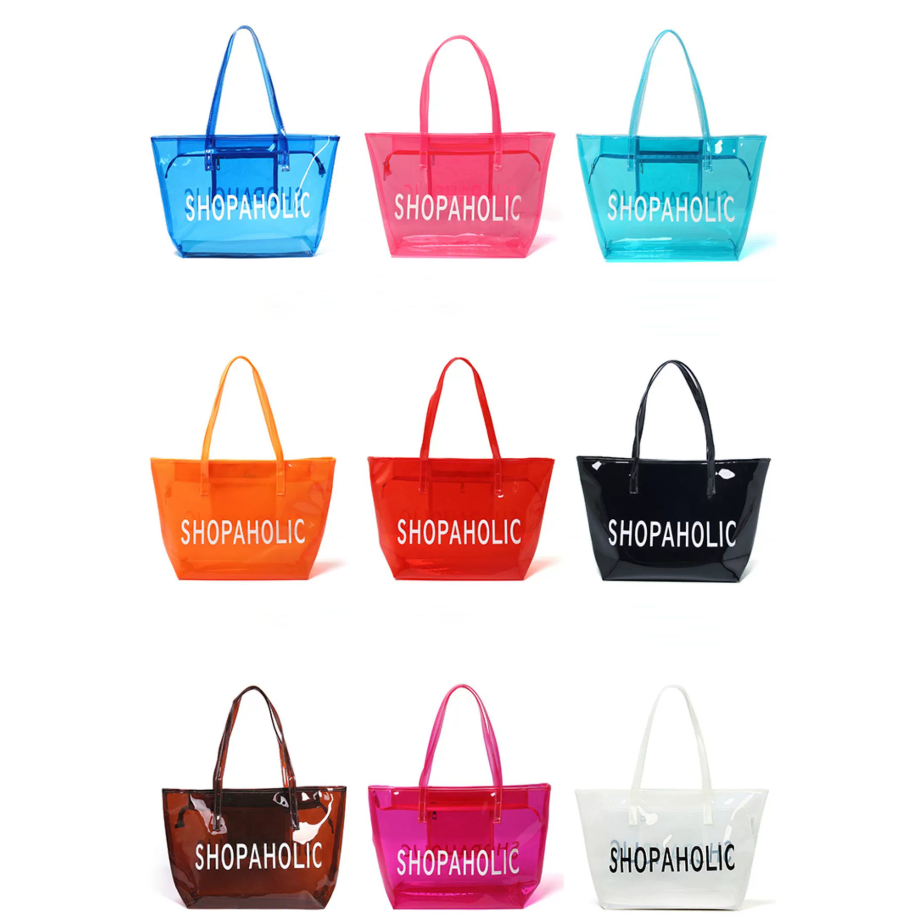Custom Logo PVC Colorful Shoulder Bag | Premium Corporate Gifts and Promotional Gifts