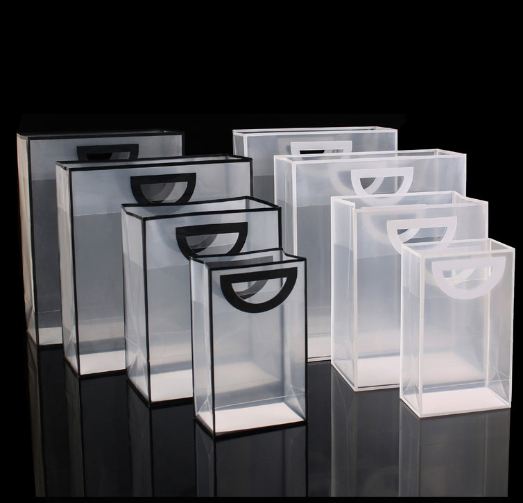 Custom Logo PVC Tote Gift Bag Square Bag | Premium Corporate Gifts and Promotional Gifts