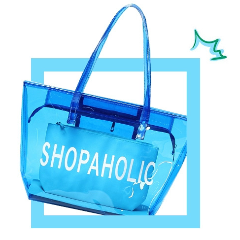 Custom Logo PVC Colorful Shoulder Bag | Premium Corporate Gifts and Promotional Gifts