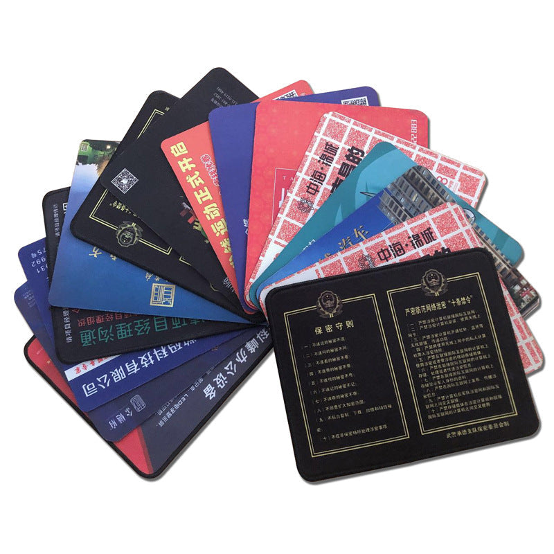 Custom Logo Advertising Rubber Table Mat Mouse Pad | Premium Corporate Gifts and Custom Gifts