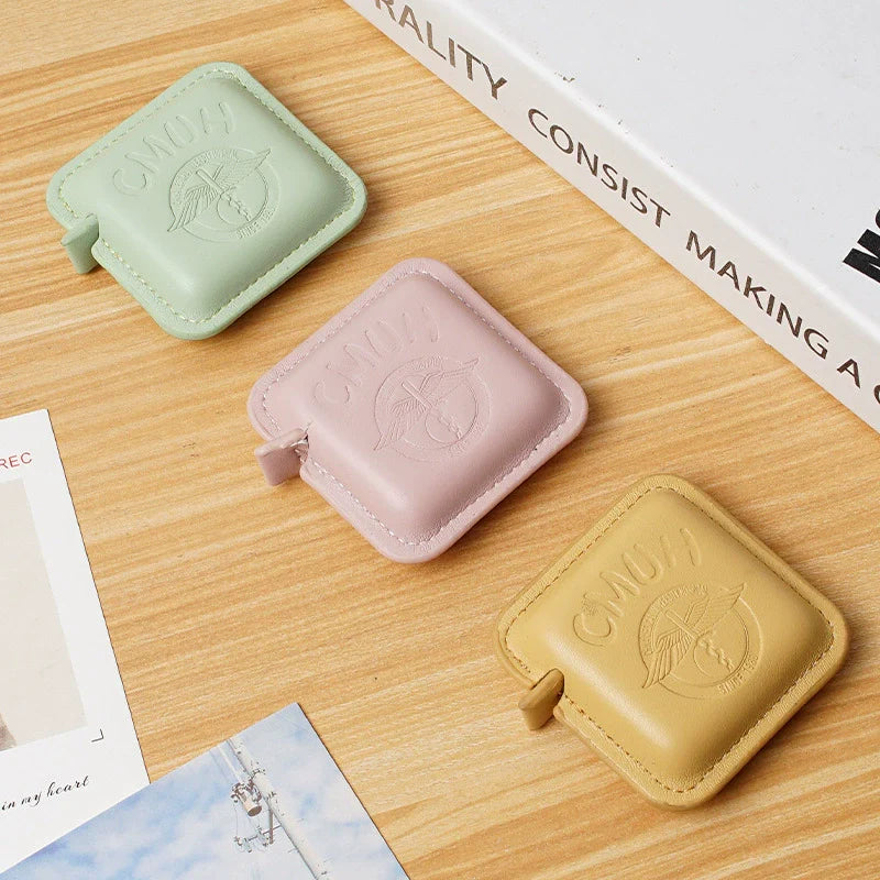 Custom Logo High-quality square leather cloth ruler | Premium Corporate Gifts and Custom Gifts