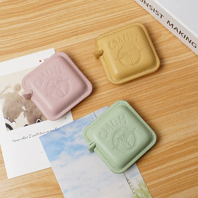 Custom Logo High-quality square leather cloth ruler | Premium Corporate Gifts and Promotional Gifts