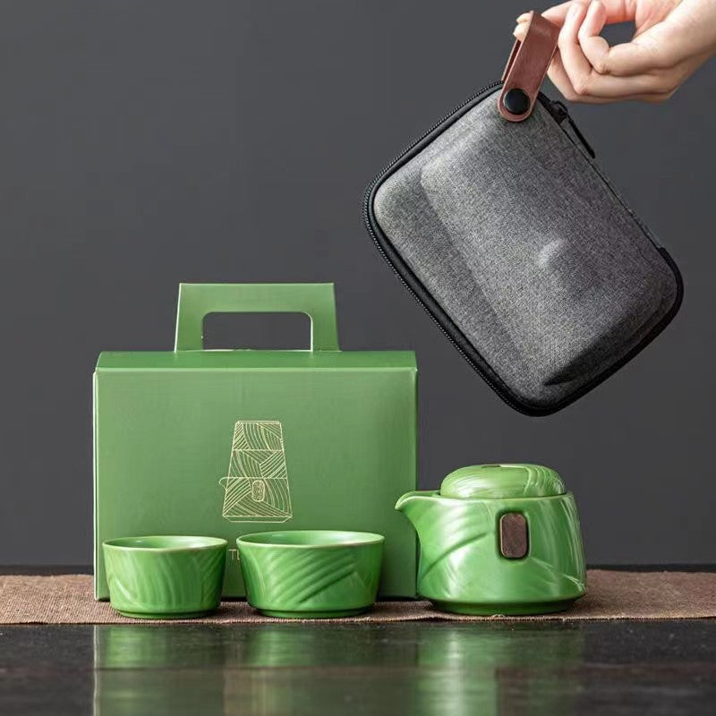 Custom Logo Dragon Boat Festival Tea Set Gift Box | Premium Corporate Gifts and Promotional Gifts